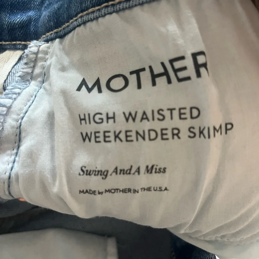 MOTHER Flare Jeans in Classic Blue - Picture 4 of 4